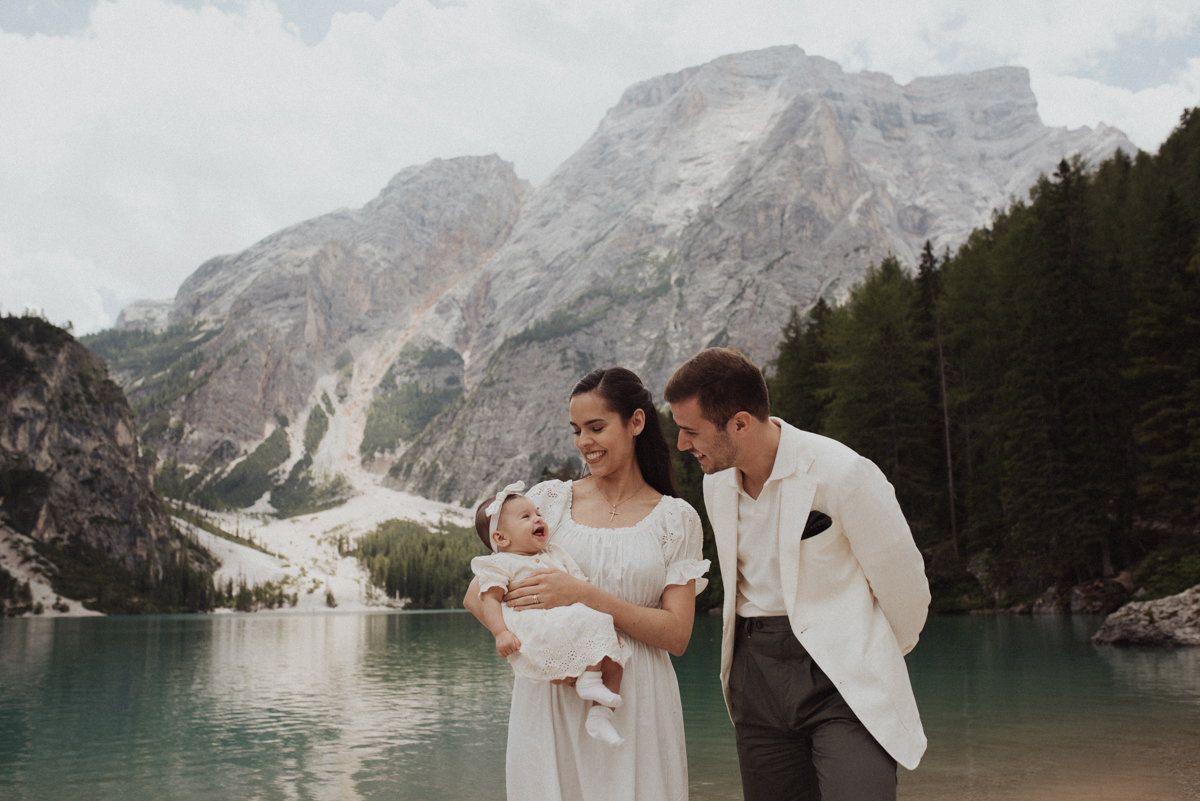 Lago de Braies – Giovanna e Jorge